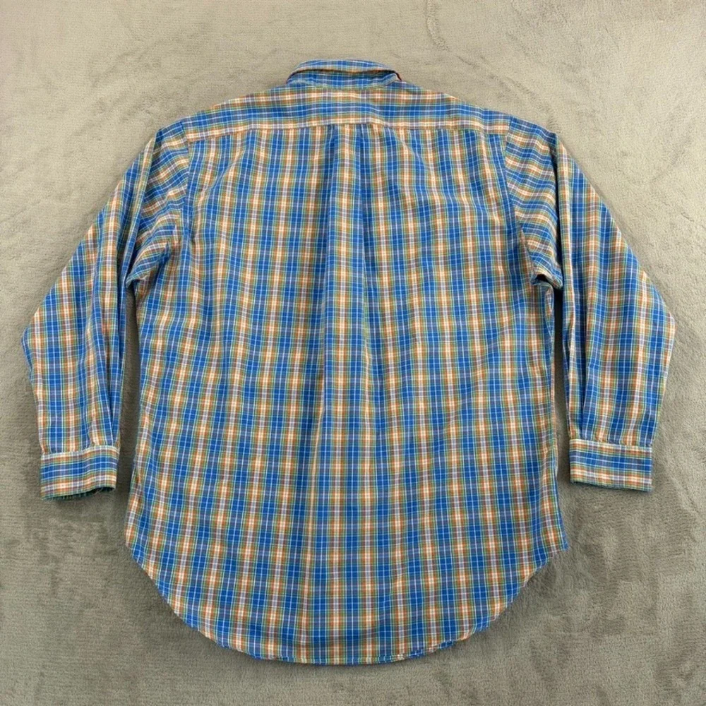 Polo Ralph Lauren Oxford Classic Fit Shirt in Multi Plaid Men Large 16.5 32/33